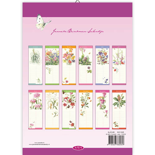 Birthday Calendar SPRING FLOWERS - Afbeelding 3