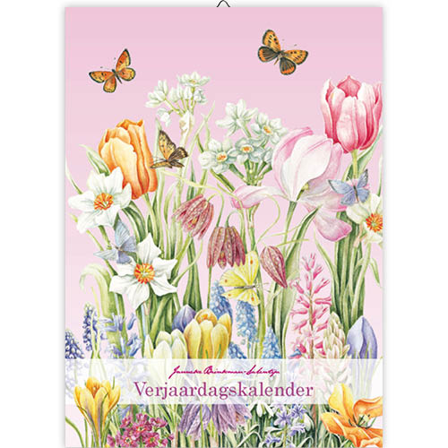 Birthday Calendar SPRING FLOWERS