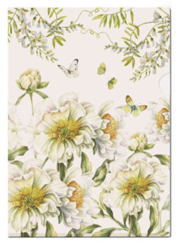 Janneke Brinkman A4 L-mapje WHITE ELEGANCE