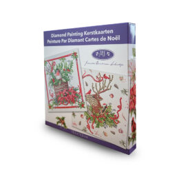 Janneke Brinkman Diamond Painting kerstkaart 2024/1034