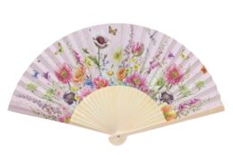 Janneke Brinkman handwaaier WILD FLOWER FIELD